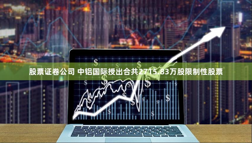 股票证卷公司 中铝国际授出合共2715.83万股限制性股票